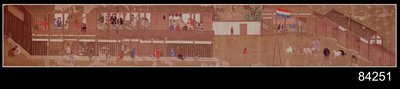 Dutch trading post in Japan by Japanese School